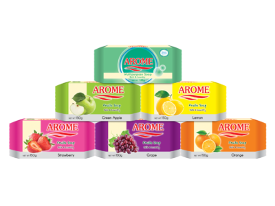 Arome Multipurpose Soap_150 g Flow Wrap